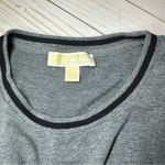 Michael Kors  Gray Sweatshirt with Black Trim Photo 2