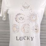 Women's Short Sleeve Tee Celestial/Astrology Cream Photo 1