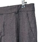 Equipment  Warsaw Wool Blend Trouser Pants Brown Women’s Size 8 Ankle Pockets Photo 7