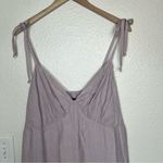 Forever 21 + Womens 1X Lavender purple Sleeveless Tie-Shoulder Romper dress New Photo 3