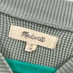 Madewell  Waffle Knit Boxy Sweatshirt Tee small Photo 3