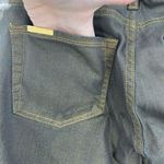 Rock & Republic Women's Low Rise Berlin Skinny Jeans Gray Gold Shimmer Size 10 Photo 6