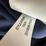 J.Crew  Collection High Rise Short Pinstripe Italian Wool Blend Navy US 12 NWT Photo 9