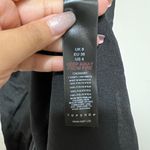 Topshop  Black Wrap Satin Midi Skirt New 4 Photo 4