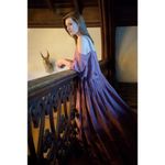 Free People Ethereal Dainty Flowy Renaissance Maxi Dress Size Small Dusty Rose Photo 3