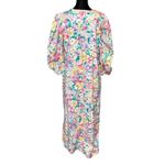 VTG David Brown California House Coat Floral Dress Large Nightgown USA Made Photo 1