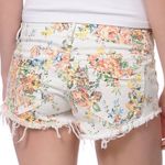 Billabong Lite Hearted Floral Lace Up Shorts Photo 1