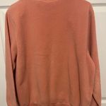 Tan jay pink peach Fleece
Embroidered Yoke Sweatshirt Size L Size L Photo 3