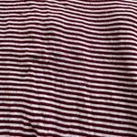 Brandy Melville Striped Spaghetti Strap Flowy Tank Top in Burgundy/White - Small Photo 4