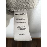 Athleta Women’s Adventure Sweatshirt Dress Long Sleeve Grey Hooded Size Small Photo 2