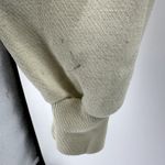 Nike Vintage  Sweatshirt 80s Spell Out Crew Embroidered Fleece Lined Yellow Small Photo 5