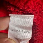 J.Jill  Red Chenille Cable Knit Long Sleeve Crewneck Pullover Sweater Size SP Photo 9