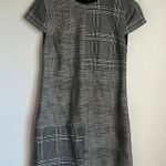 Alice + Olivia Coley Paneled Prince of Wales Checked Woven Mini Dress Photo 1