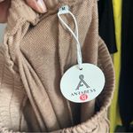 ANRABESS | Tan Crossover Wide Leg Joggers Sz M Size M Photo 6