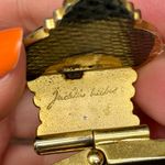 Vintage Judith Leiber Black Lizard Frame Clutch Crossbody Bag Evening Bag Large Photo 4