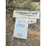 Coldwater Creek Vintage  Tapestry Jacket Floral Quilted Coat Womens SZ L USA Made Photo 5