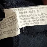 ZARA BASIC Black Textured Fringe Border White Side Long Sleeve Top Women Size M Size M Photo 10