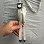 Urban Outfitters ☀️ White Leather Mini Oval Crossbody Bag Photo 4