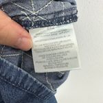 BCBGeneration  Boho Mini Skirt Womens Large Blue Chambray Embroidered Indie Y2K Photo 3