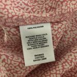 Rachel Parcell  Pink Cheetah Floral Ruffle Long Sleeve Blouse NEW Photo 6