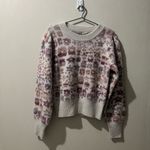 Love Shack Fancy  Kirsten Pullover Sweater in Stardust Fantasy size Large Photo 1