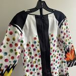 Just Cavalli NWOT  Italy Silk Twill Floral, Spot & Stripe Tunic Dress 38 IT Photo 7