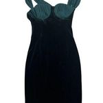 House of CB London Eleanor Velvet Dress in Green Size XS Photo 0