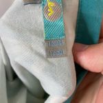 Boden | Teal White 100% Cotton Lightweight Skirt 6 Photo 3