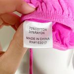 Princess Polly Pink Puff Sleeve Wrap Tie Crop Top Size 0 NWT Photo 7