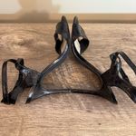 a.n.a  Black Strappy Heels Shoes Women’s Size 7.5 Buckle Open Toe Formal Date Night Photo 8