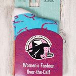 Justin NWT Boots Fashion Cushioned Sole Over The Calf Socks Women's Size Small Photo 2