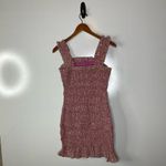 Free The Roses  All Over Smocked Ruffled Mini Dress Size Xsmall Photo 5