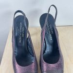 VTG Couture Donald J Pliner Slingback Heels Made in Italy Leather 90s Classic Size 7.5 Photo 5