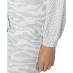 Liverpool LA Animal Print Sweatshirt – White & Grey Mixed Pattern, Size Small Photo 6