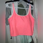 Hot Pink & White Crop Tank Top Size M Photo 13