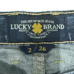 Lucky Brand  Abbey Raw Hem double roll‎ jean shorts 2/26 Photo 5