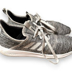 Adidas  Women's Cloudfoam Pure Athletic White &‎ Gray Running Shoes Sz 10 Photo 0