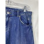 Banana Republic New  Wide Leg Crop Jeans Sz 10 Denim Blue Stretch Low‎ Rise Photo 3
