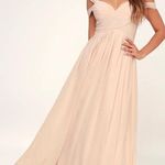 Lulus Blush Pink Gown Photo 0