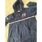 Billabong  Navy Blue Full Zip Hoodie Sweatshirt Women's Large Surf Skate Casual Photo 3