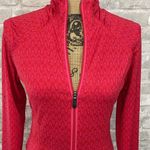 Lole  pink print zip up jacket Photo 1
