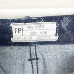 Free People  Lacey Snake Print Faux Front Pockets Skinny Jeans, Size 28 Photo 2