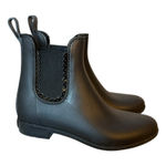 Jack Rogers Sallie Black Ankle Rain Boots Photo 0