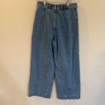 We The Free  Wide Leg Cropped Jeans sz 28 Light Wash Jeans Photo 5
