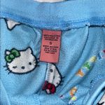Hello Kitty  Size S Fleece Blue Pajama Bottoms Photo 6