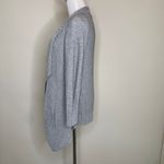 Kenneth Cole Gray Open Front Waterfall Cardigan Sz Medium Photo 2