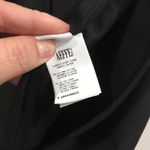 Moschino Boutique  Black Peplum Circle Eyelet Sheath Dress Size 8 Elegant Photo 7