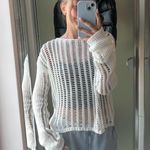None Open-Knit Sweater/Cover-Up Photo 0