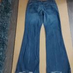 Arden B  Women's Blue Flare Jeans 2 Casual Classic Boho Festival Minimalist Photo 2