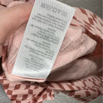 Madewell  Pink Brown Geo‎ Print Cicely Tiered Maxi Dress Photo 5